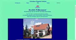 Desktop Screenshot of ferien-seefried.de